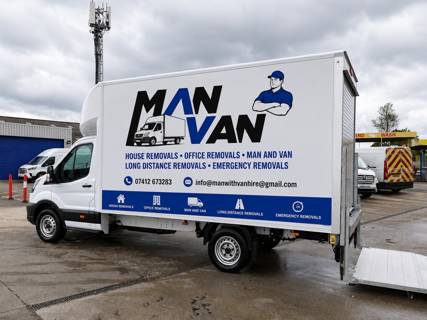 man with van leicester